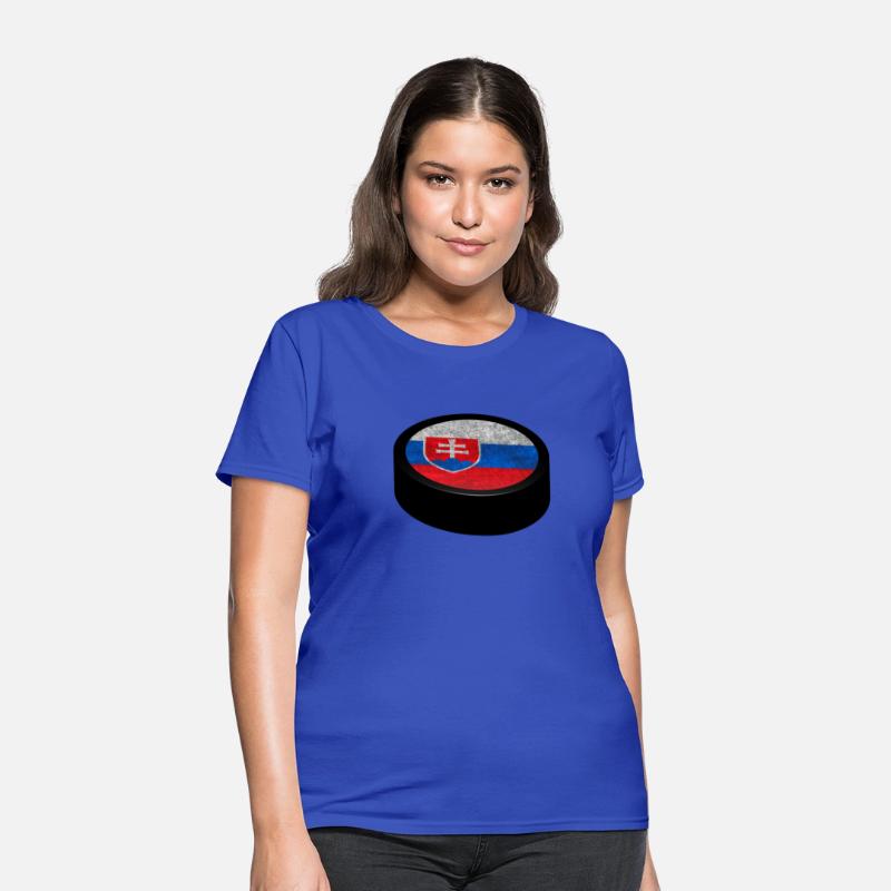 Team Slovakia Hockey Puck