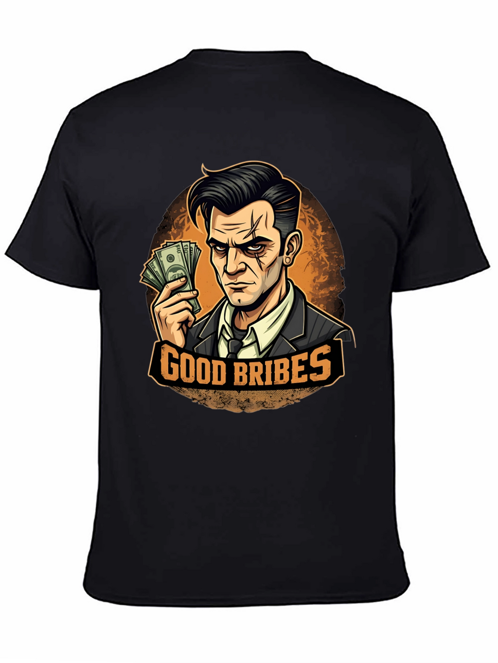 Good Bribes Graphic T-Shirt - Black