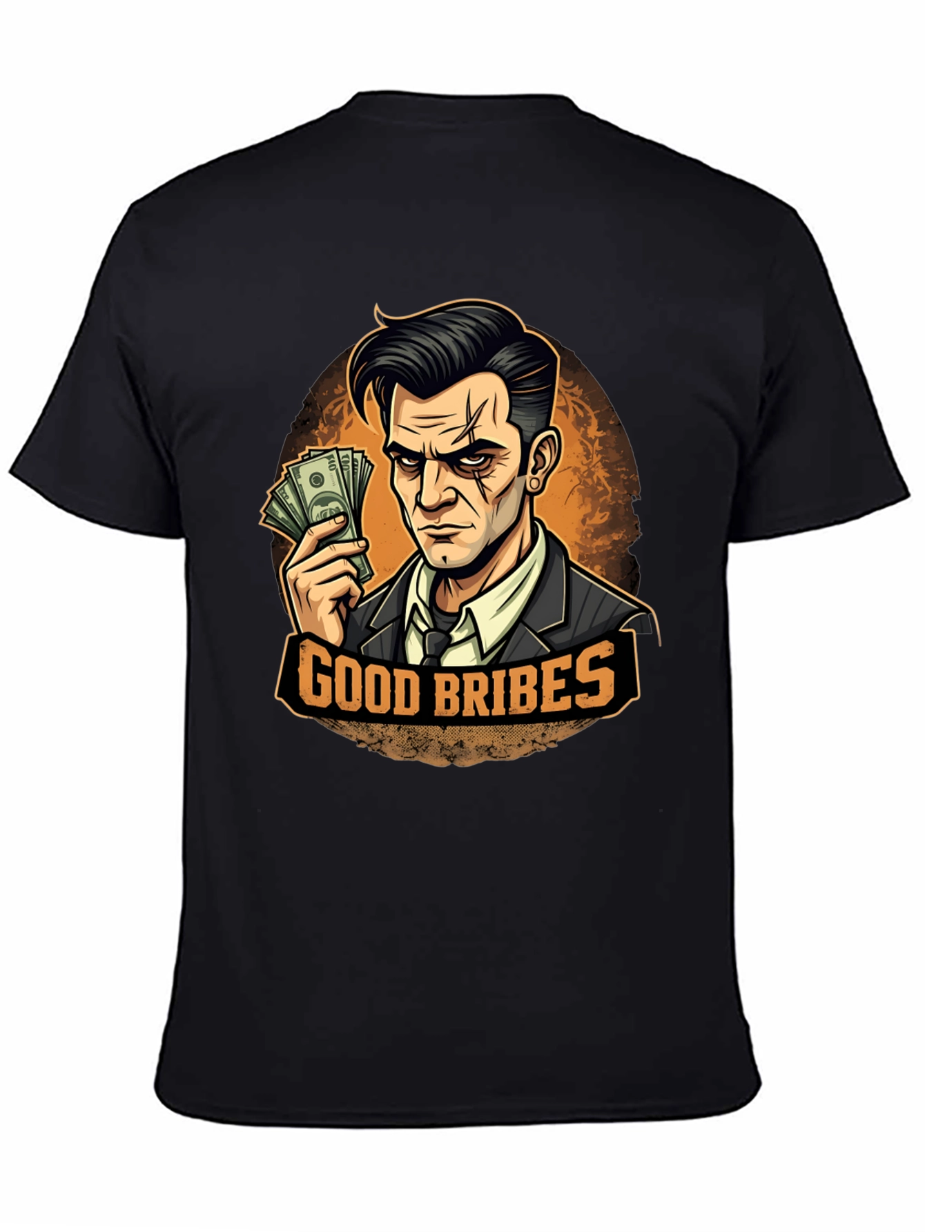 Good Bribes Graphic T-Shirt - Black