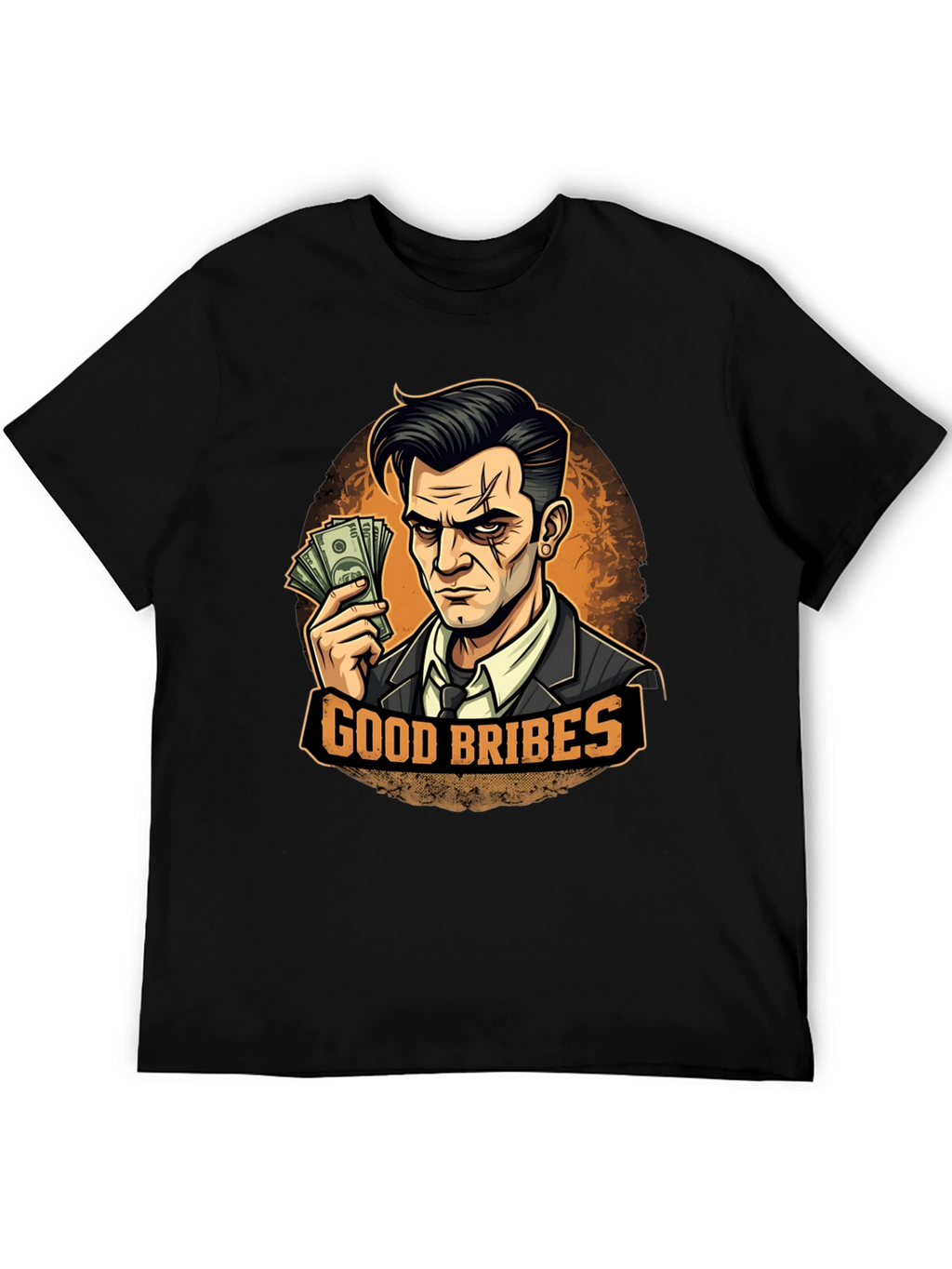 Good Bribes Graphic T-Shirt - Black