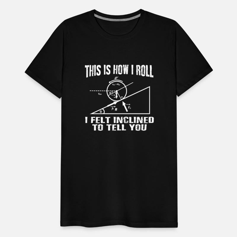 This is how I roll science physics formula gift