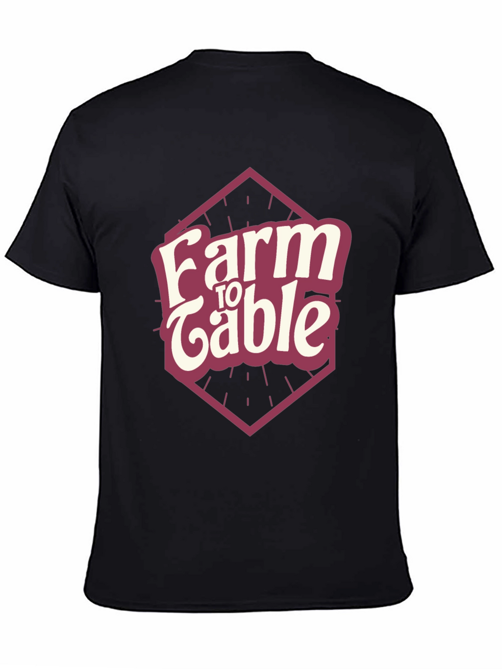 Farm to Table Graphic Tee - Eco-Friendly Cotton