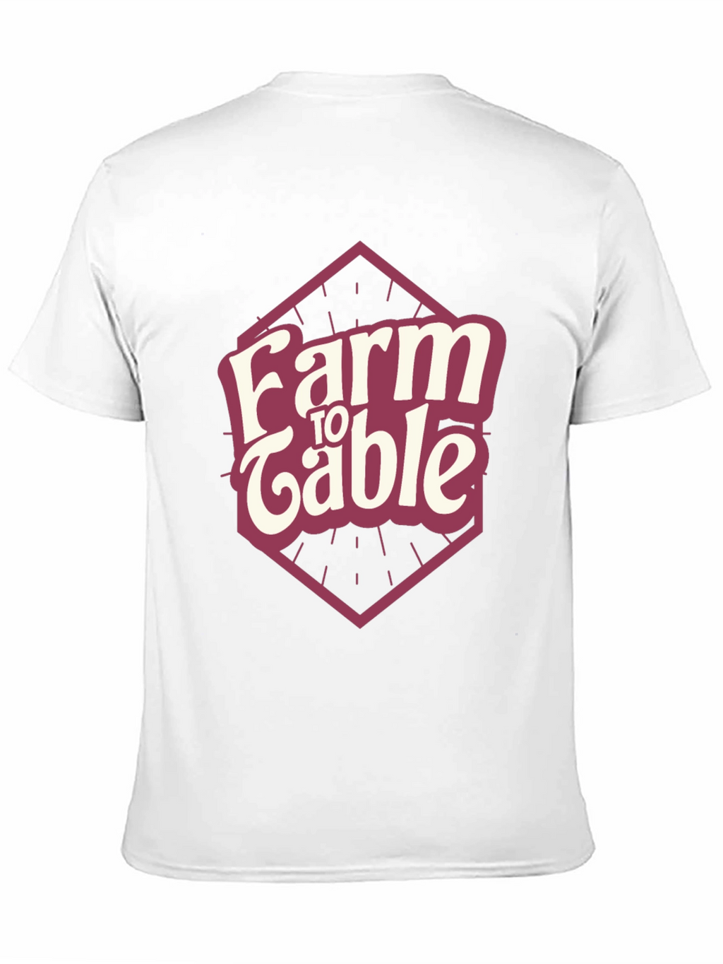 Farm to Table Graphic Tee - Eco-Friendly Cotton