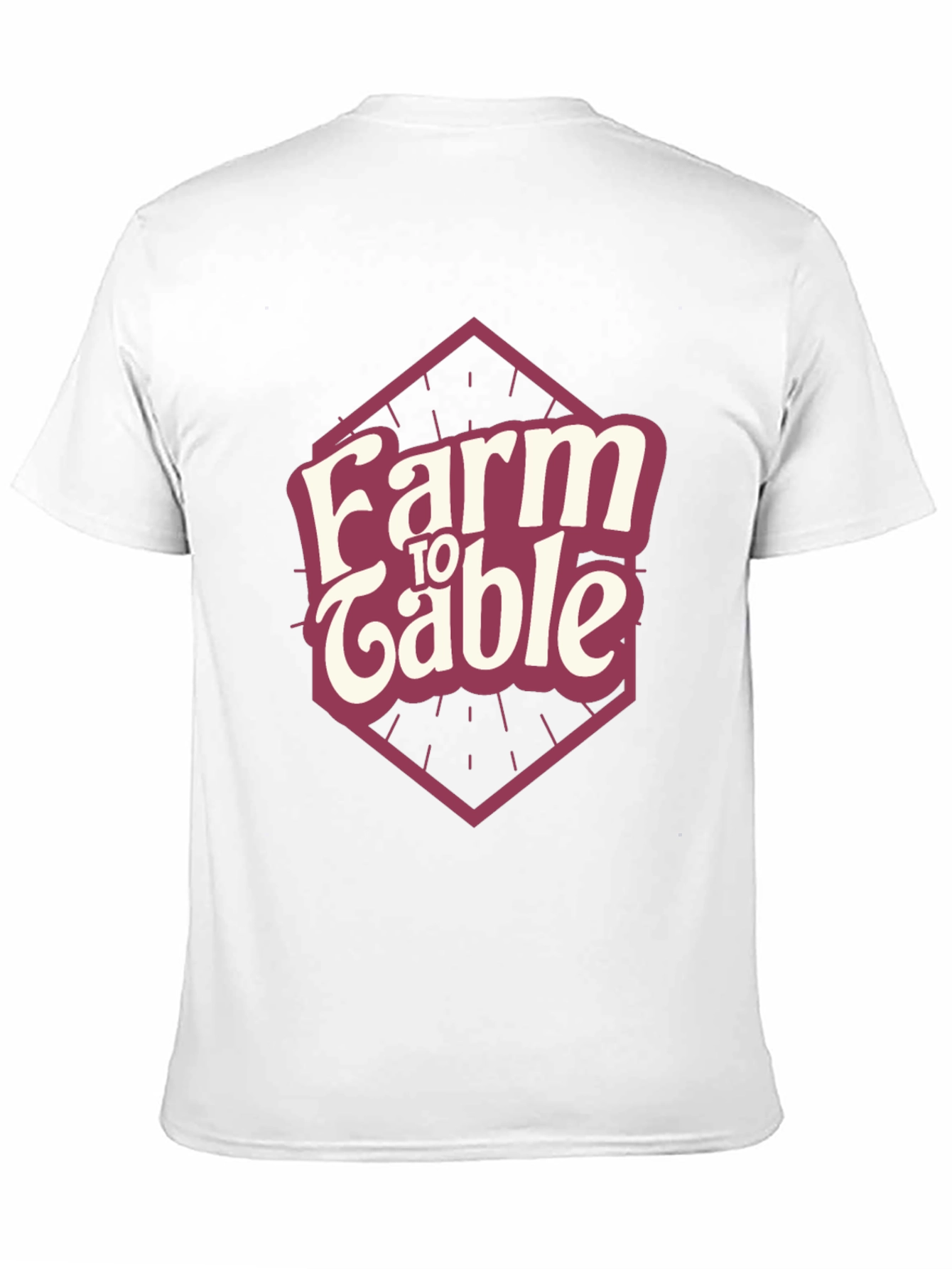 Farm to Table Graphic Tee - Eco-Friendly Cotton