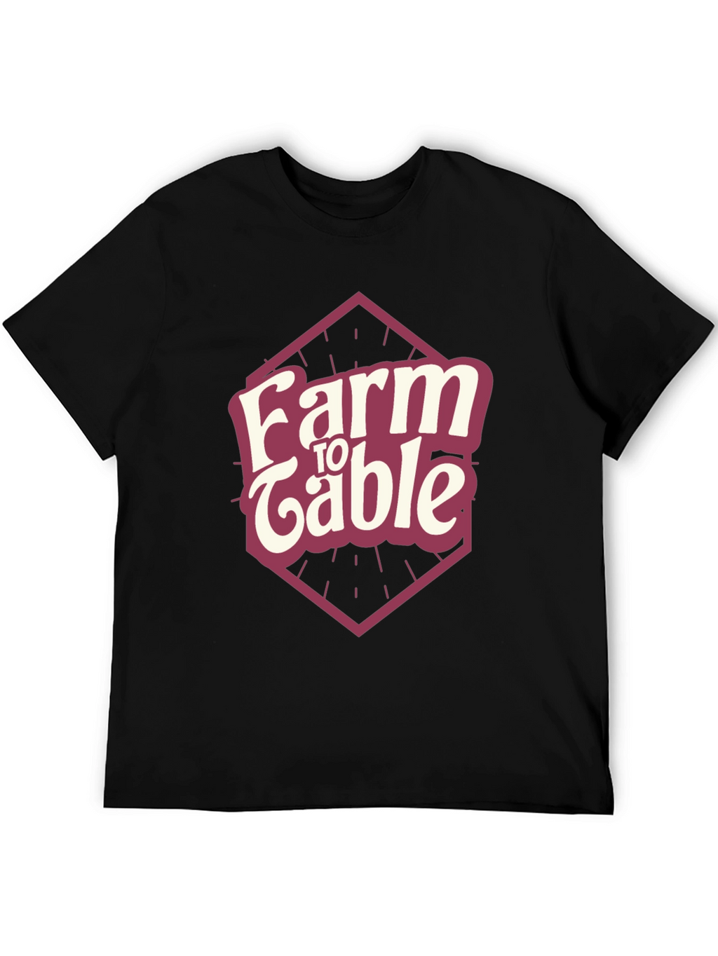 Farm to Table Graphic Tee - Eco-Friendly Cotton