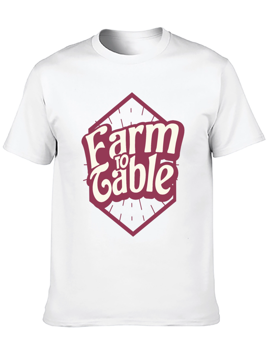 Farm to Table Graphic Tee - Eco-Friendly Cotton
