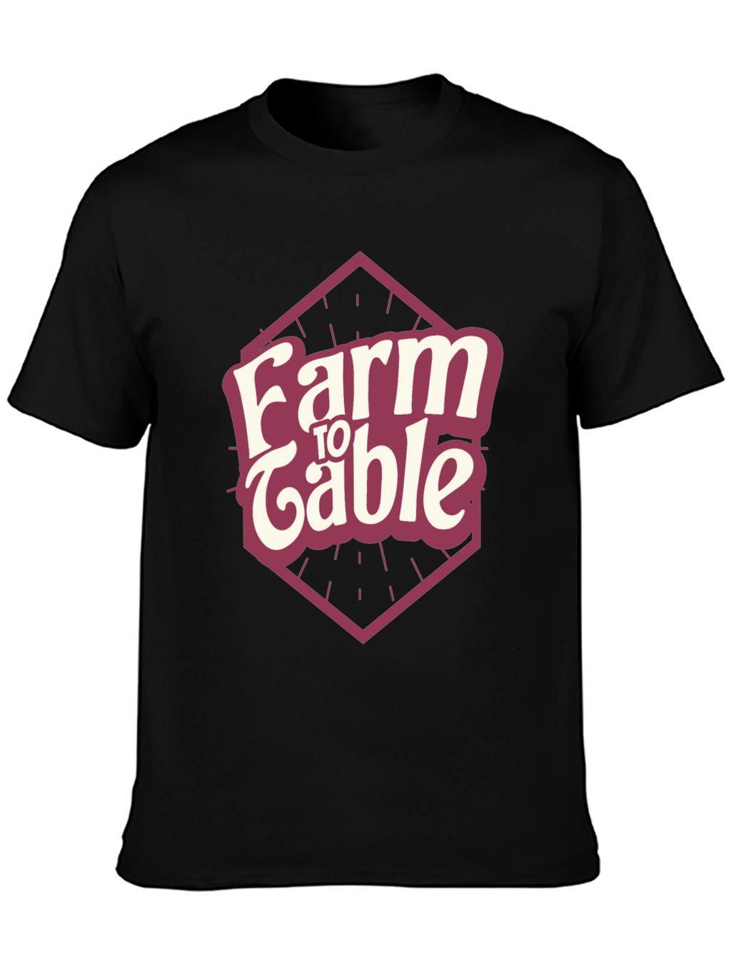Farm to Table Graphic Tee - Eco-Friendly Cotton