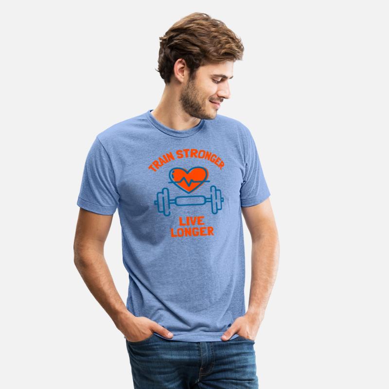 Train Stronger Heartbeat Workout Tee