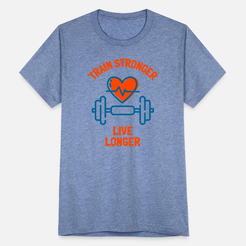Train Stronger Heartbeat Workout Tee