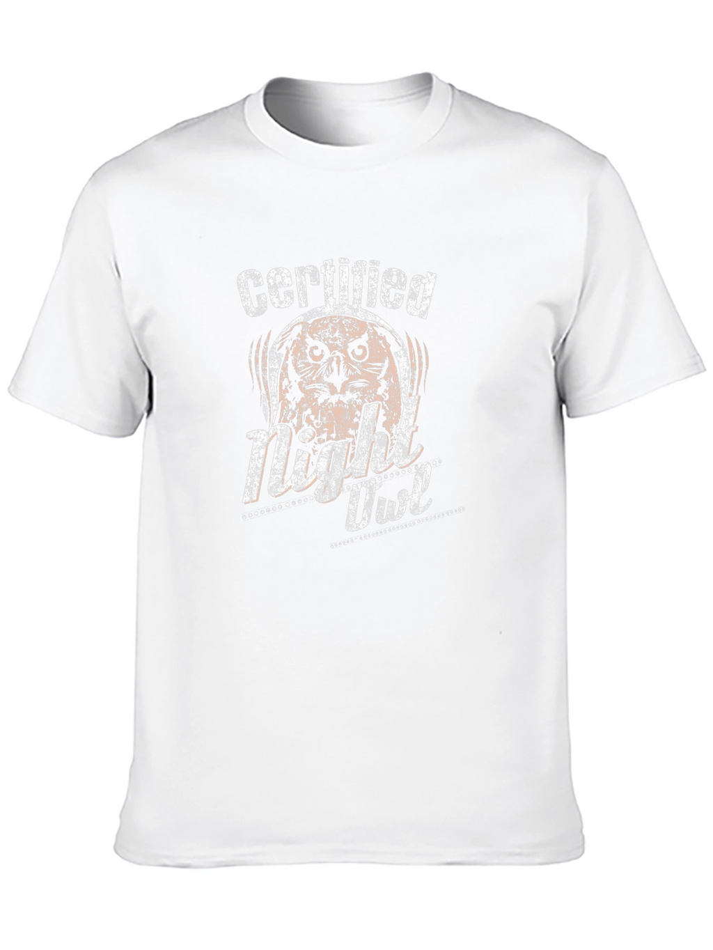 Certified Night Owl Graphic T-Shirt - Black