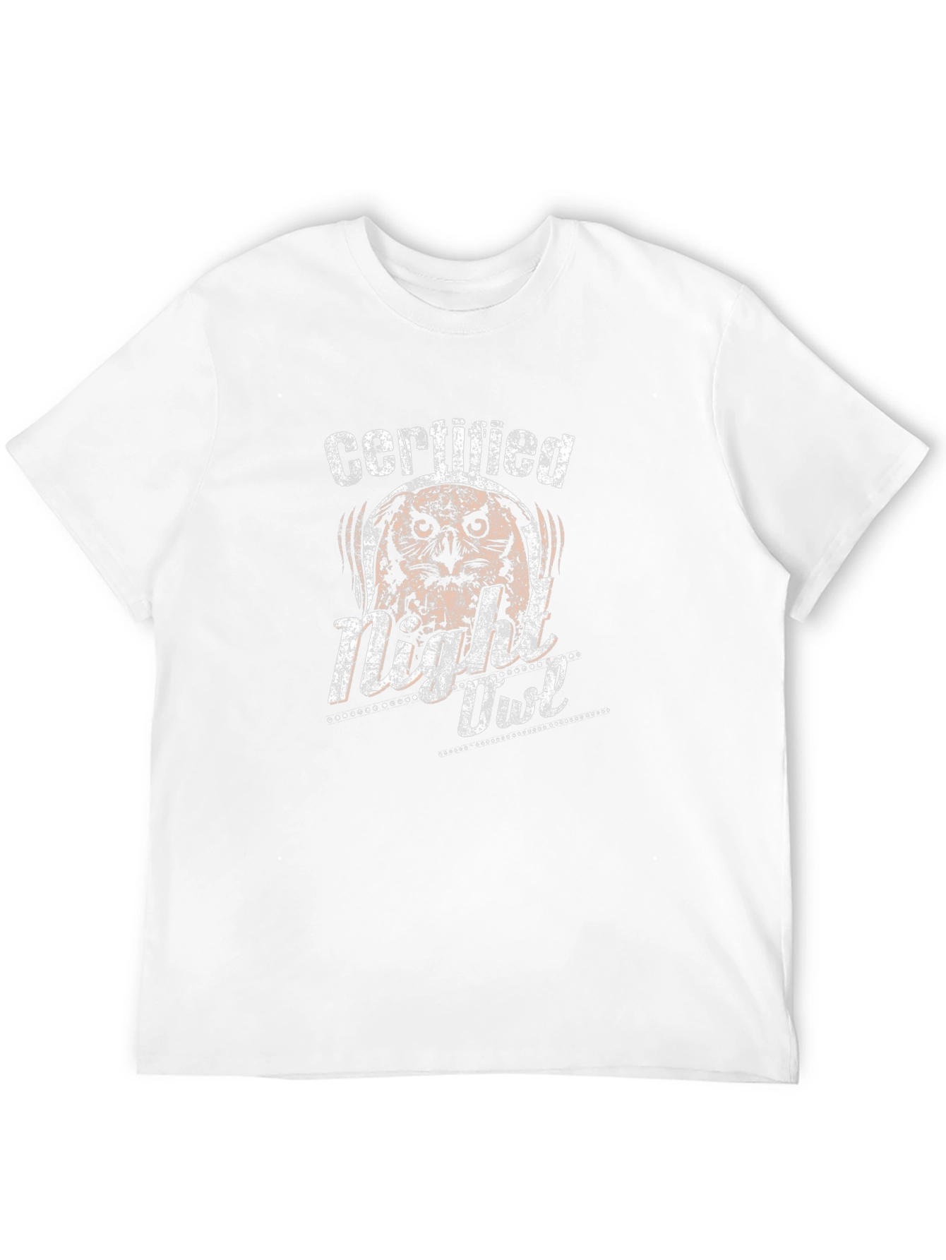 Certified Night Owl Graphic T-Shirt - Black