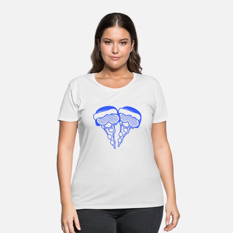 Two DJ Salami Pizza Slices Fast Food 2 Music Party