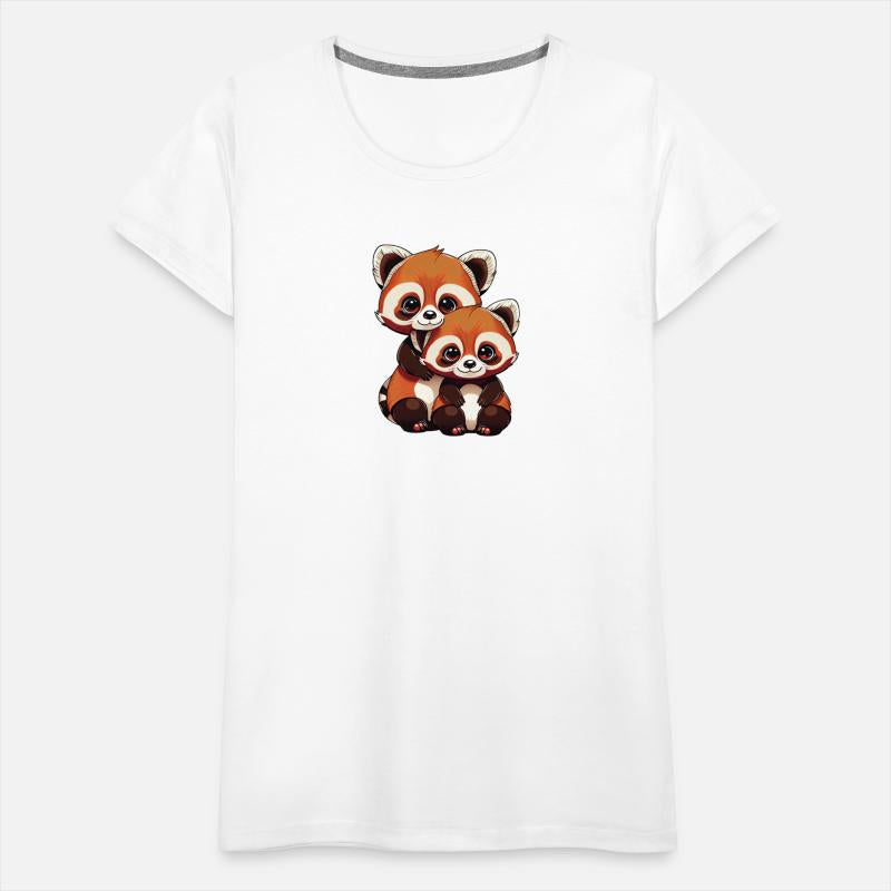 Two red pandas brother sister panda animal baby