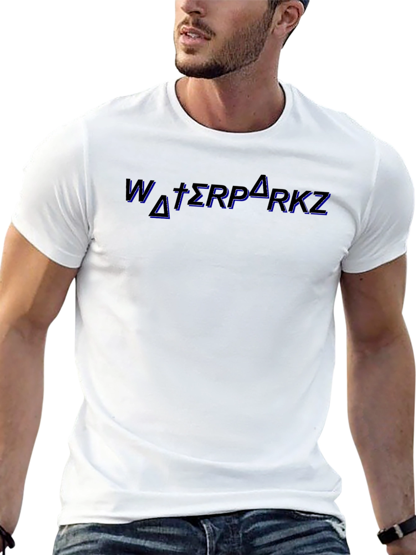 Waterparks Black T-Shirt - Graphic Print