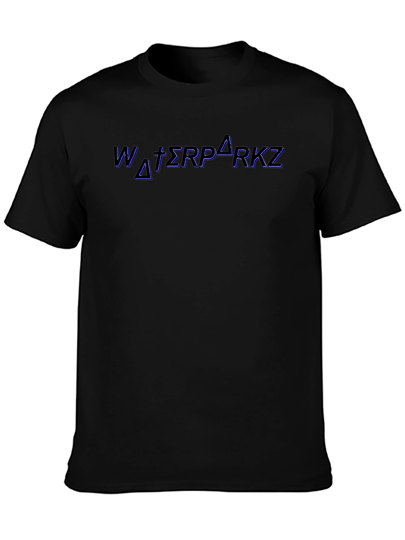 Waterparks Black T-Shirt - Graphic Print