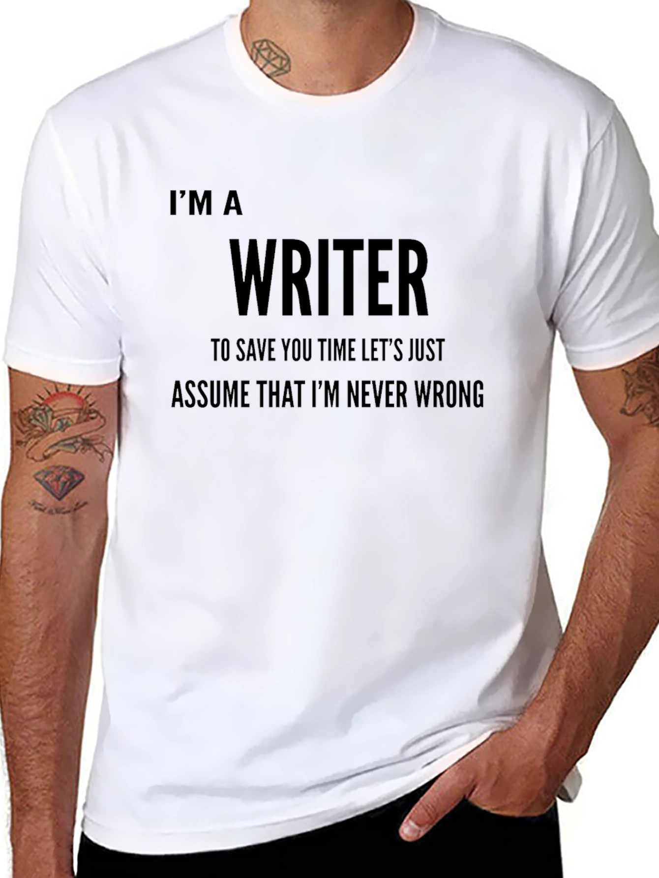 Im a Writer T-Shirt - Funny Novelist Gift