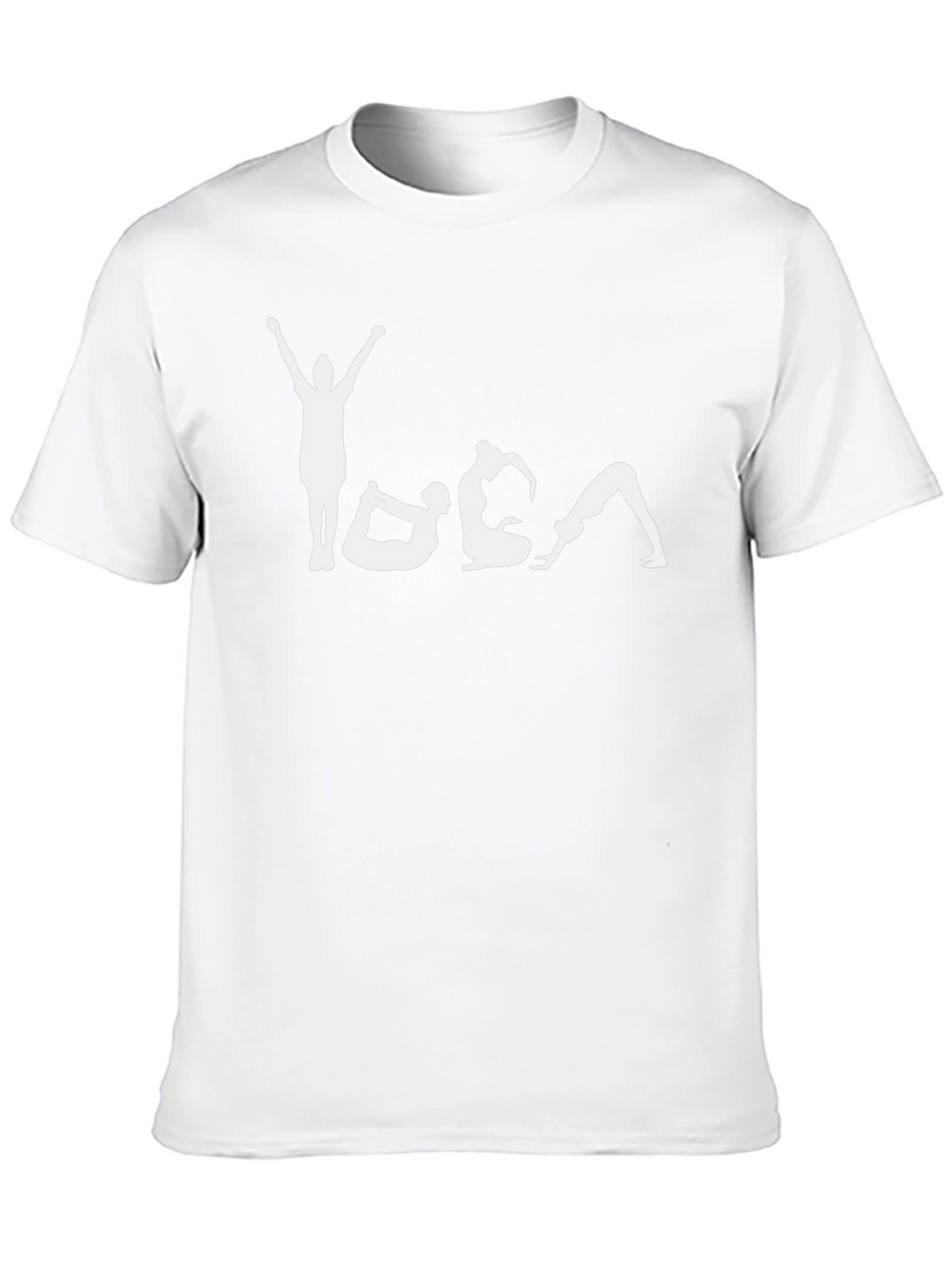 Yoga Pose Graphic Tee - Unisex Black T-Shirt