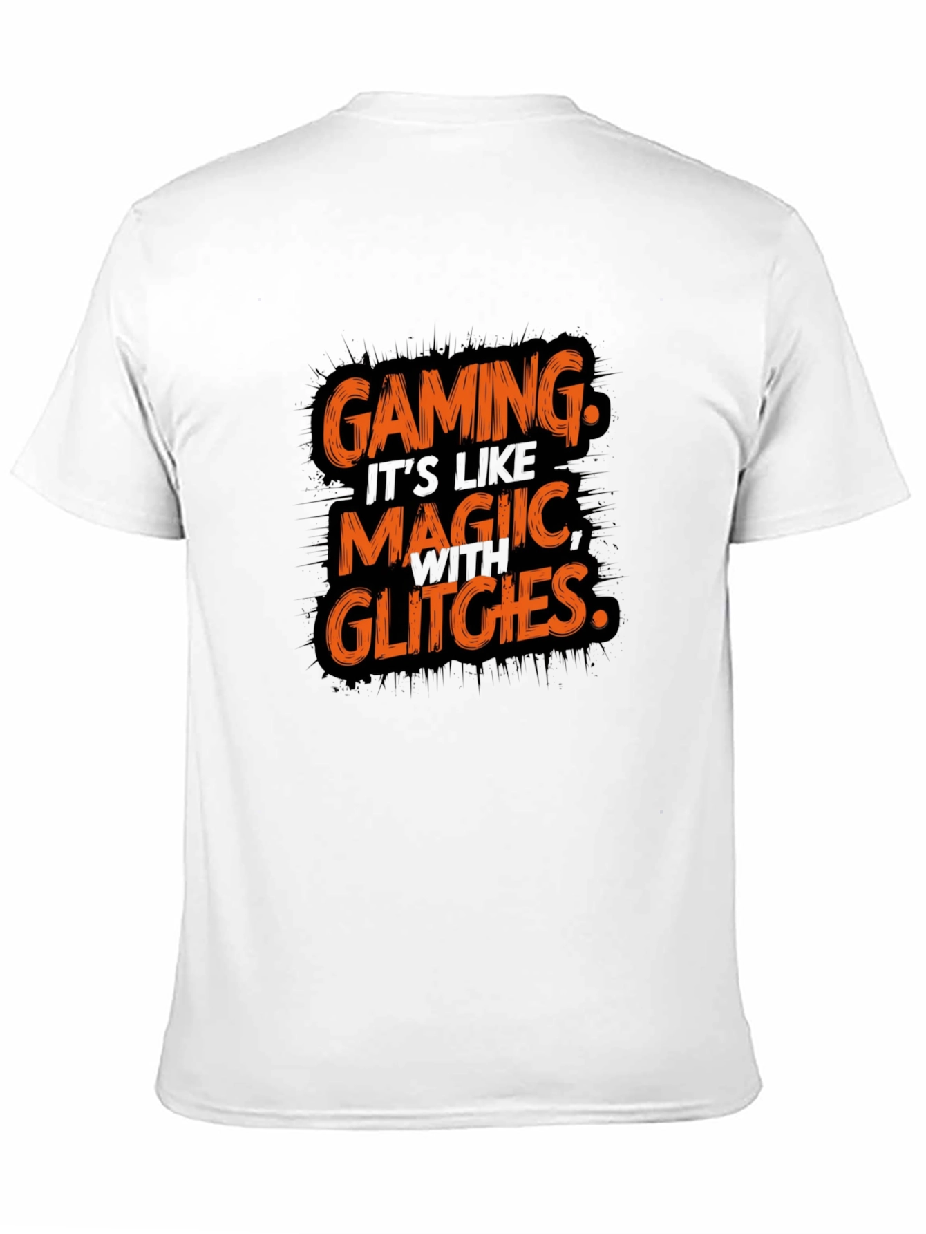 Gaming Magic Glitches T-Shirt - Gamer Style