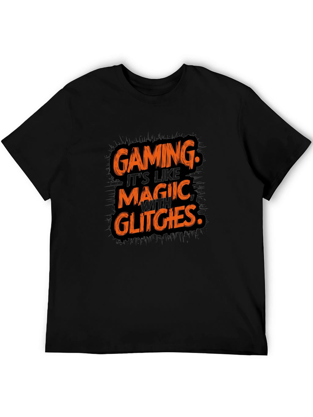Gaming Magic Glitches T-Shirt - Gamer Style