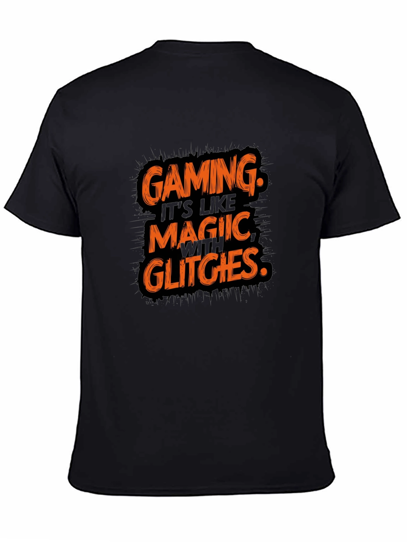Gaming Magic Glitches T-Shirt - Gamer Style