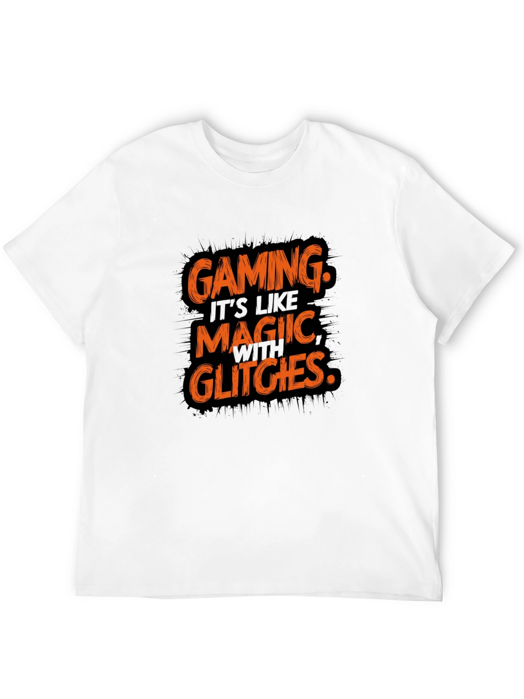 Gaming Magic Glitches T-Shirt - Gamer Style