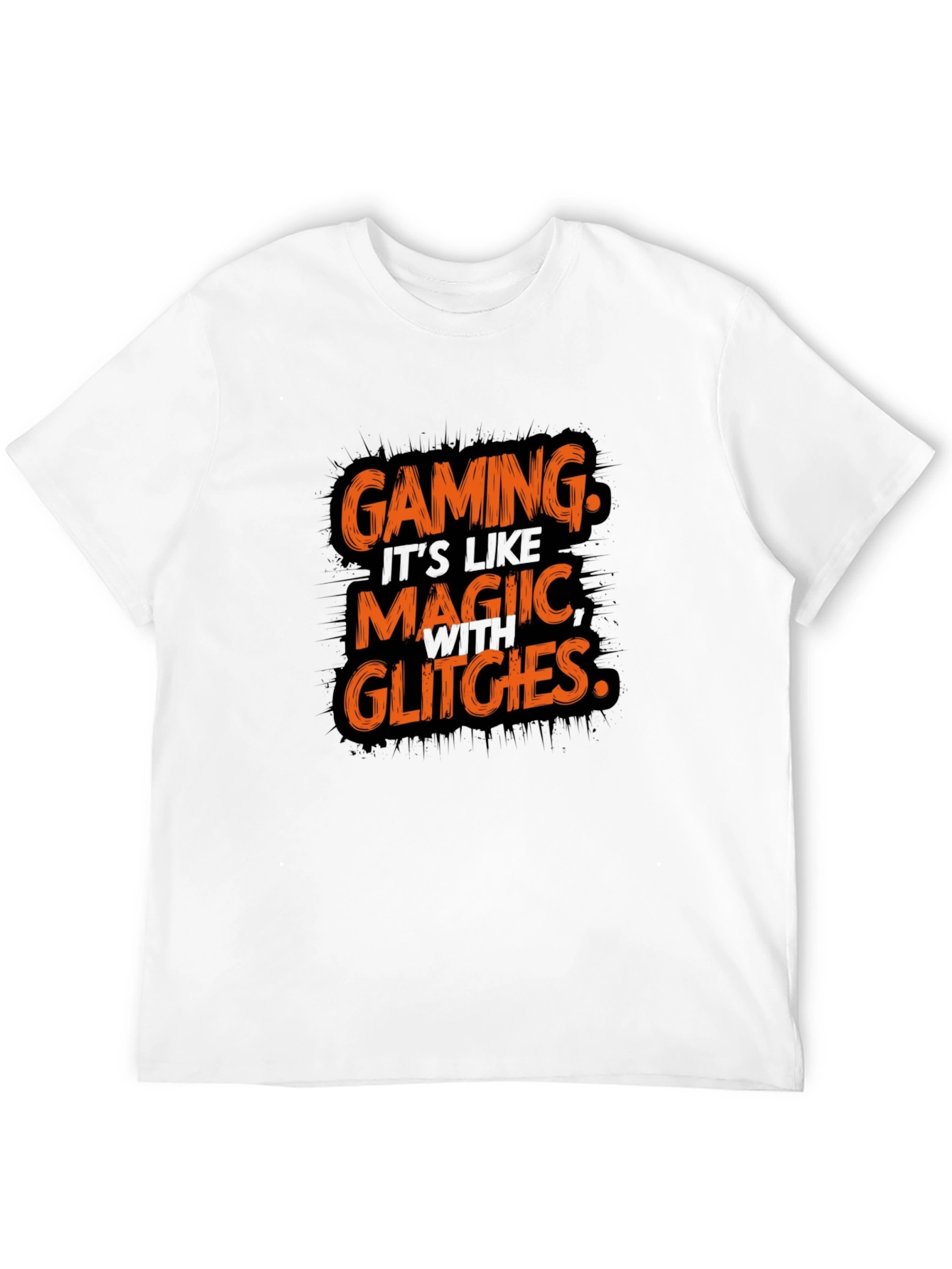 Gaming Magic Glitches T-Shirt - Gamer Style