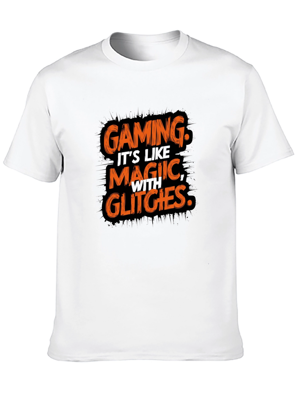 Gaming Magic Glitches T-Shirt - Gamer Style
