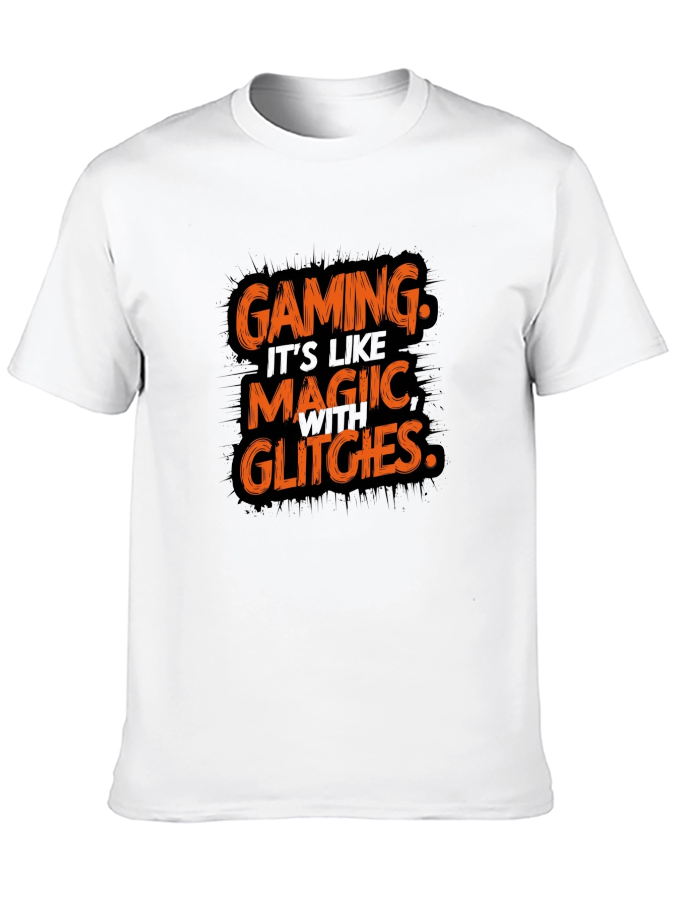 Gaming Magic Glitches T-Shirt - Gamer Style