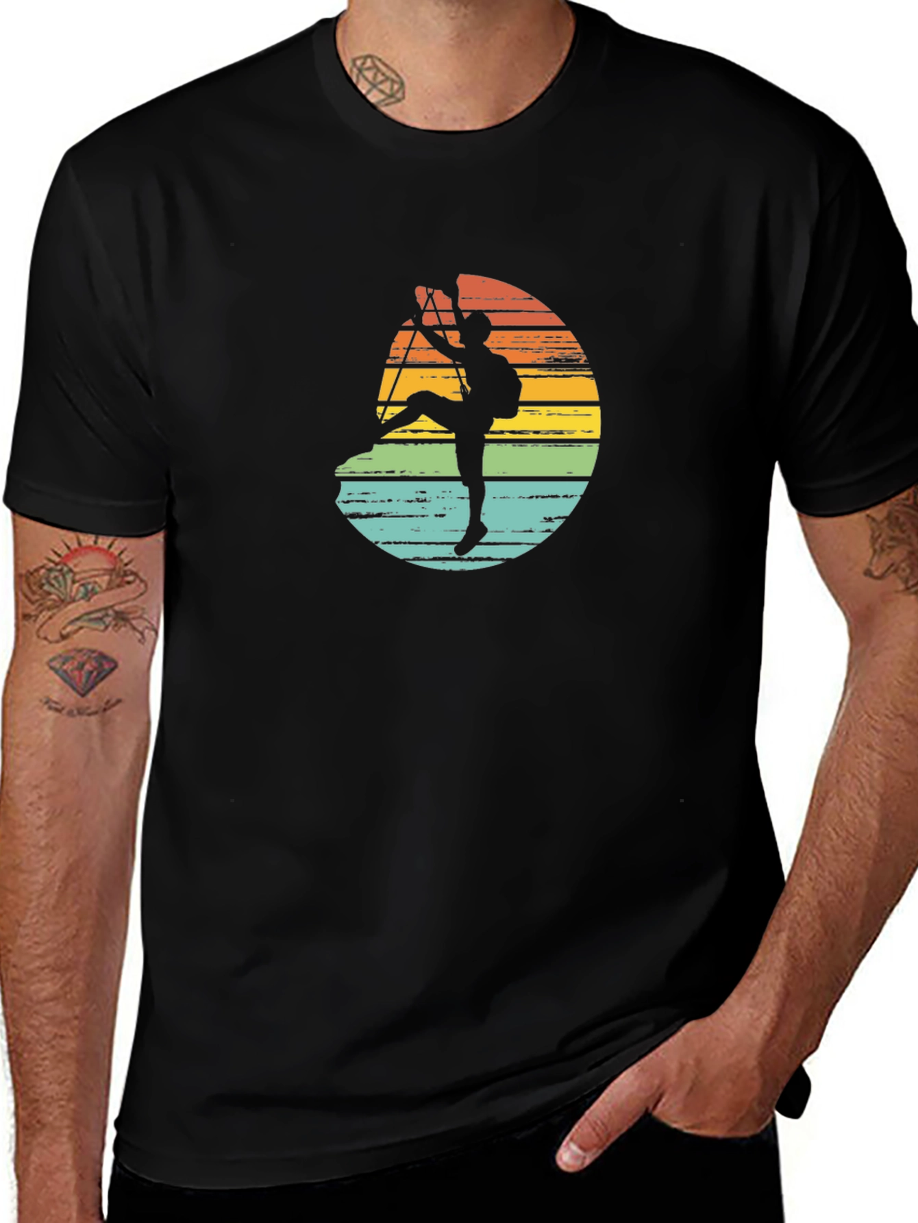 Climbing Sunset T-Shirt - Adventurers Tee