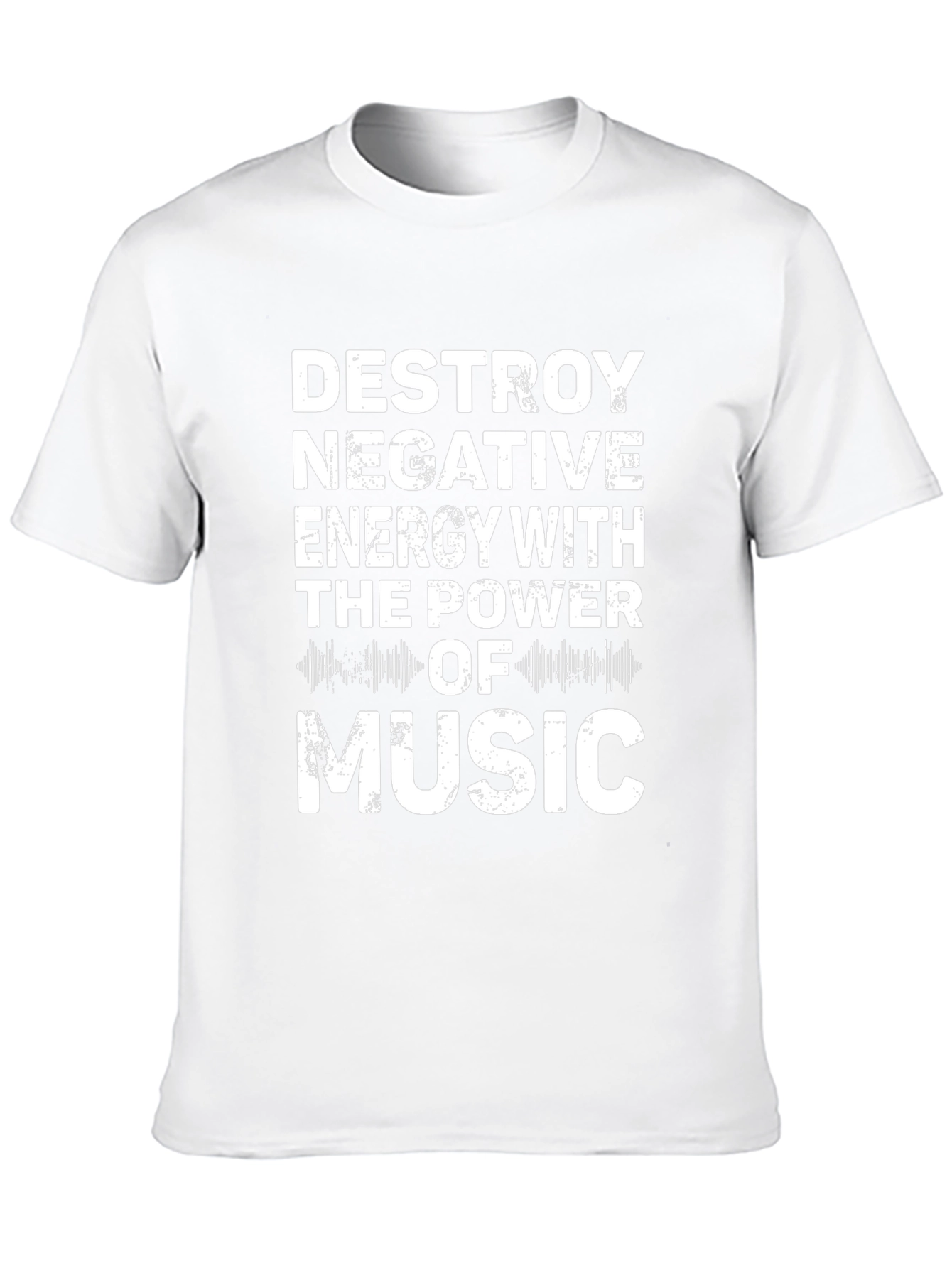 Destroy Negative Energy Music T-Shirt
