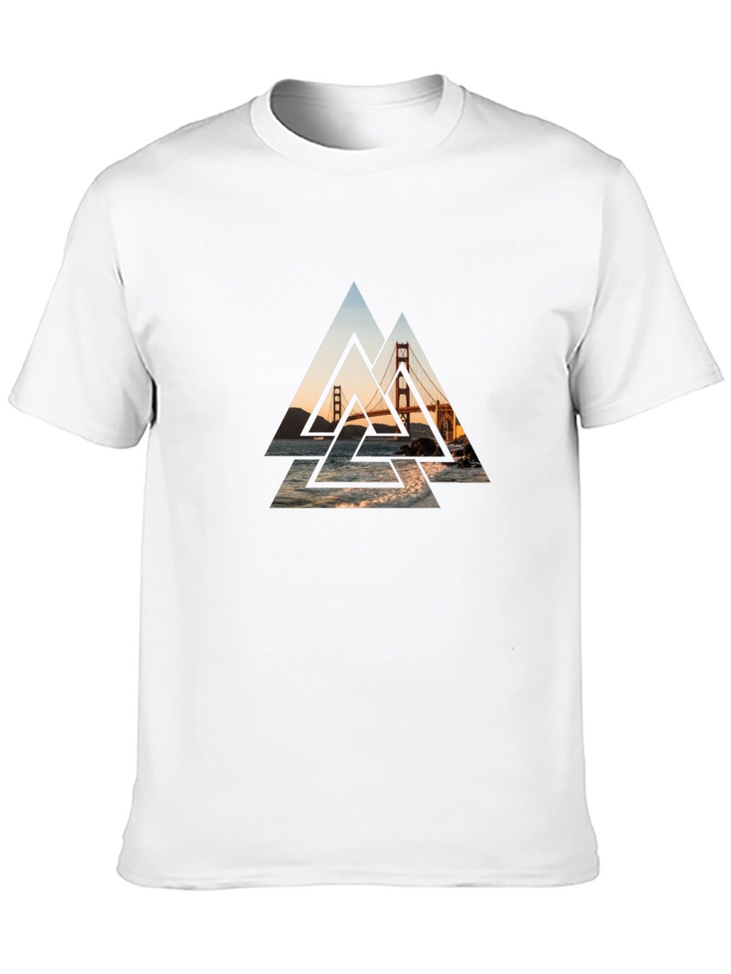 Golden Gate Bridge Graphic Tee - Black