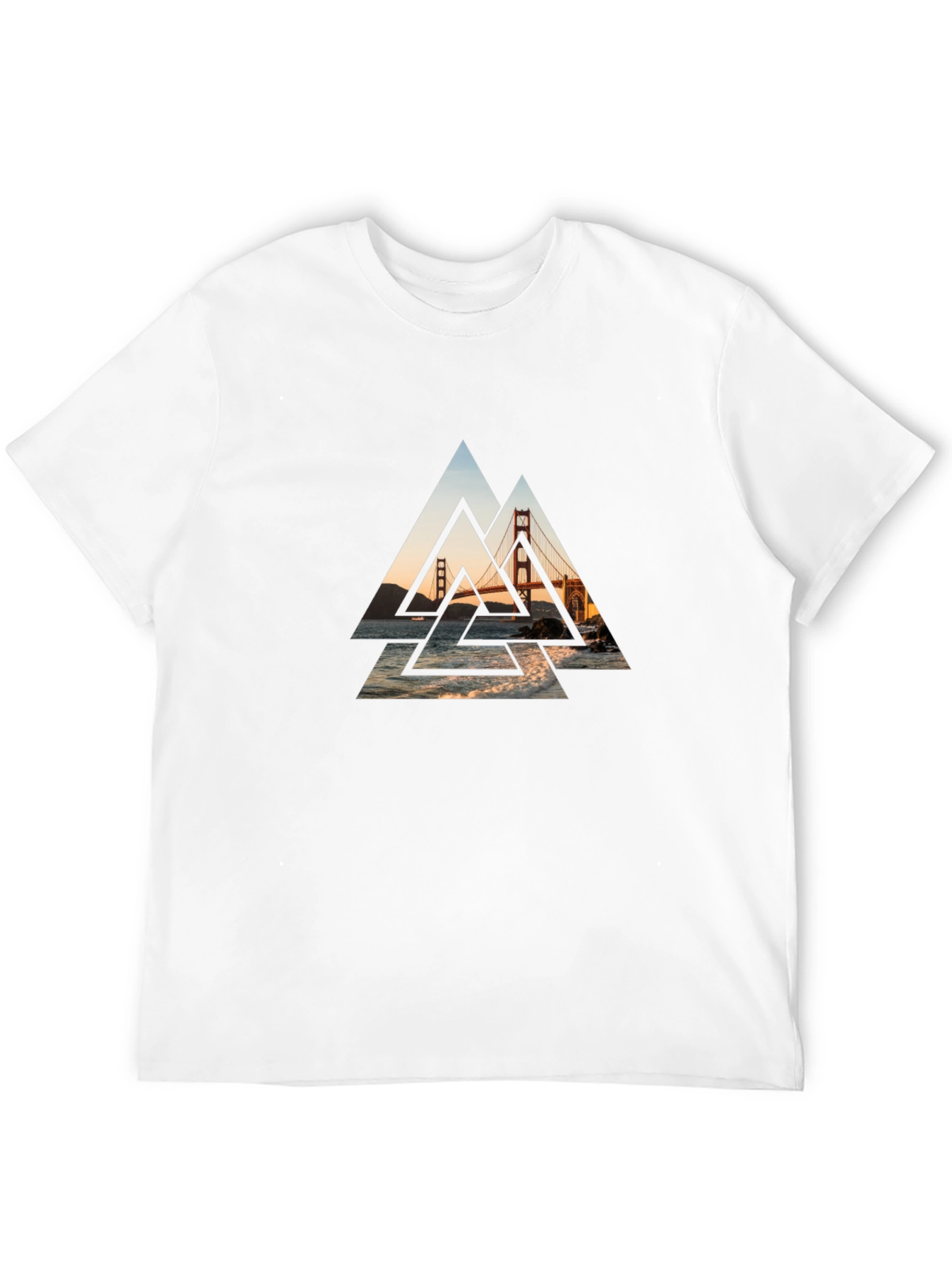 Golden Gate Bridge Graphic Tee - Black