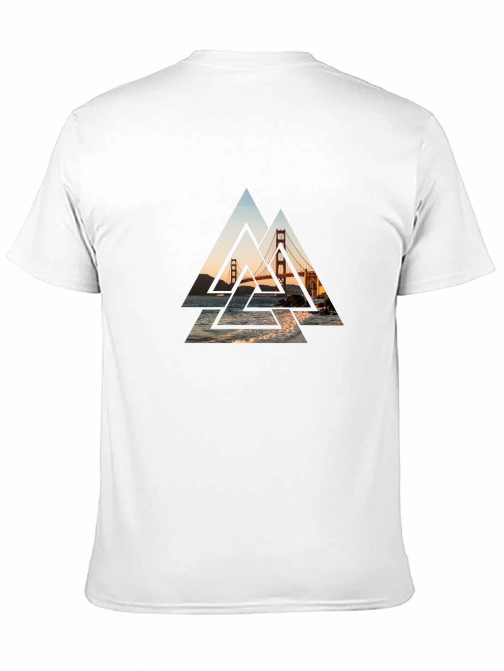Golden Gate Bridge Graphic Tee - Black