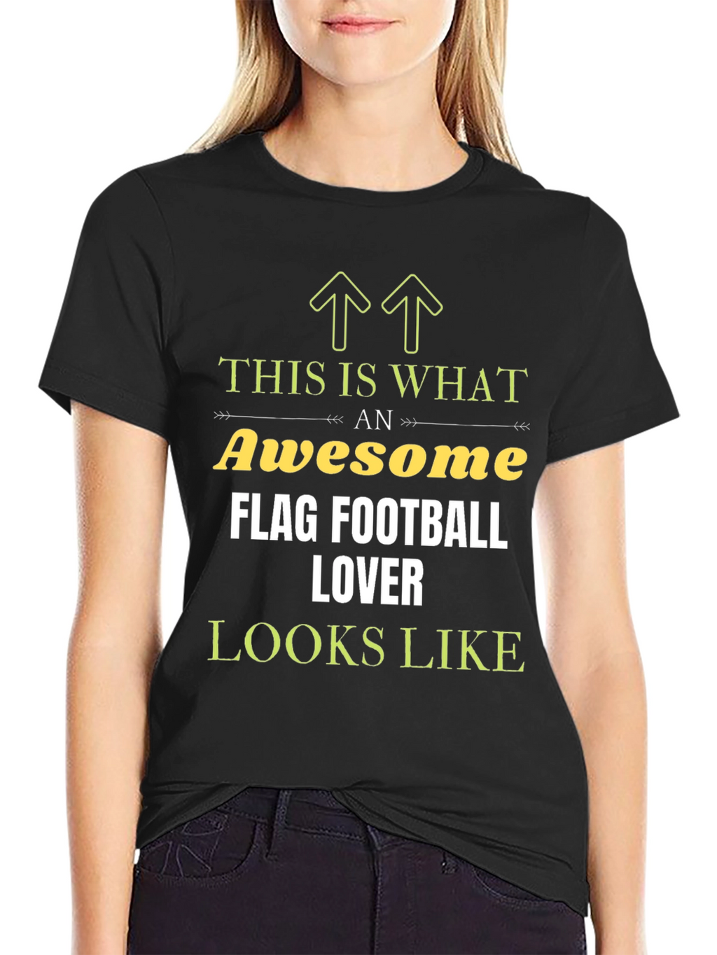 Awesome Flag Football Lover T-Shirt