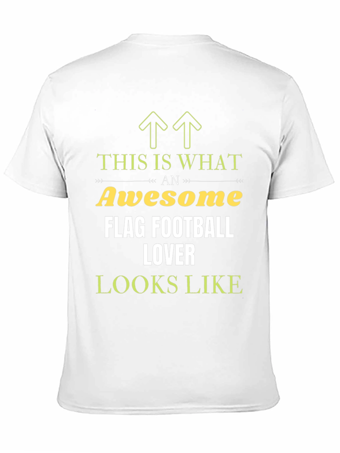 Awesome Flag Football Lover T-Shirt