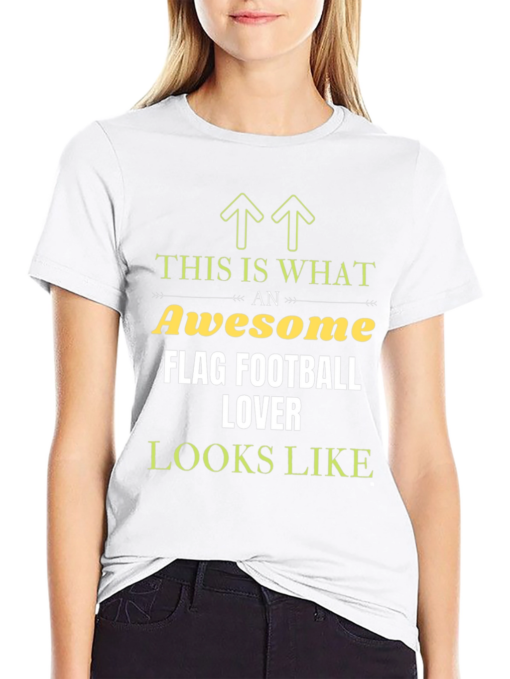 Awesome Flag Football Lover T-Shirt
