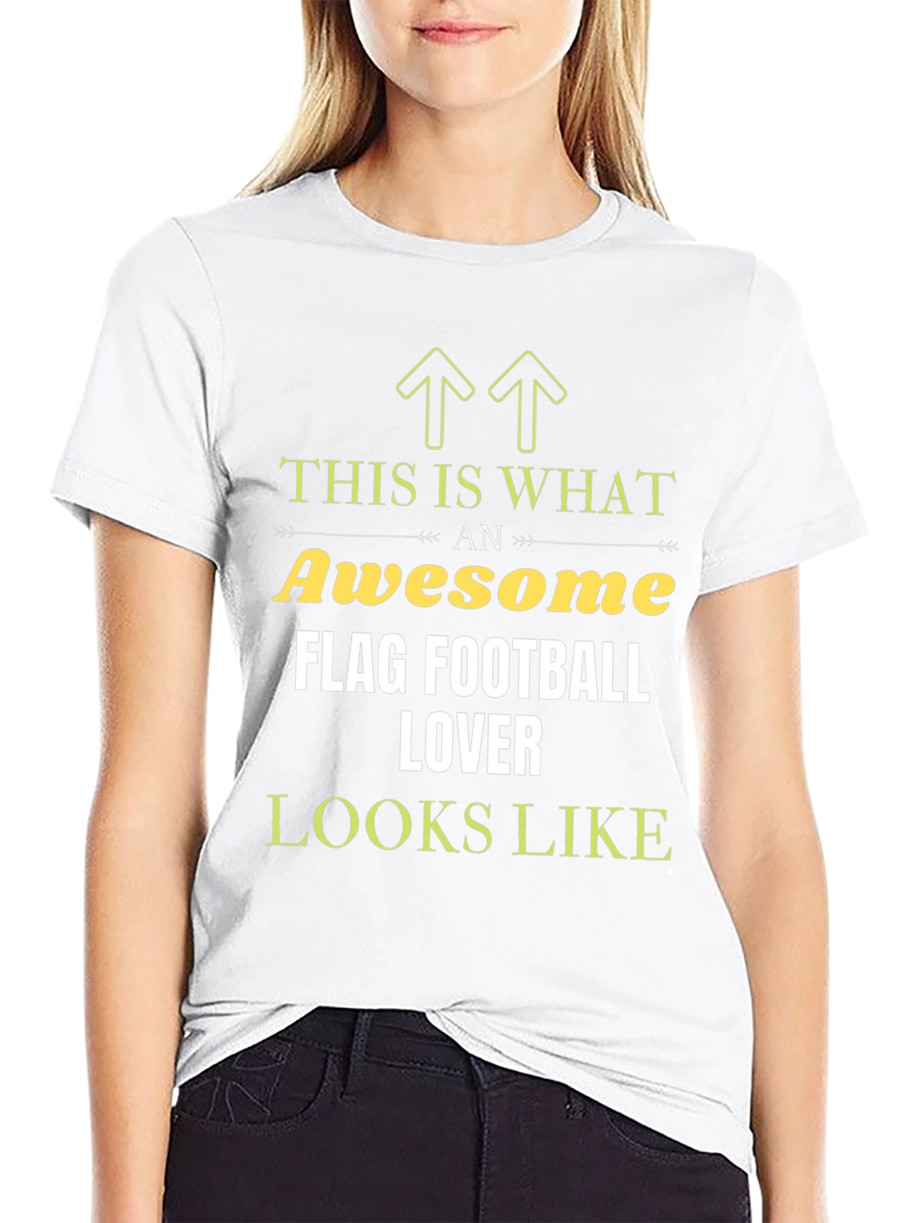 Awesome Flag Football Lover T-Shirt