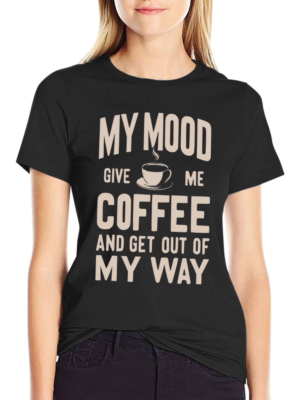 My Mood Coffee Graphic Tee