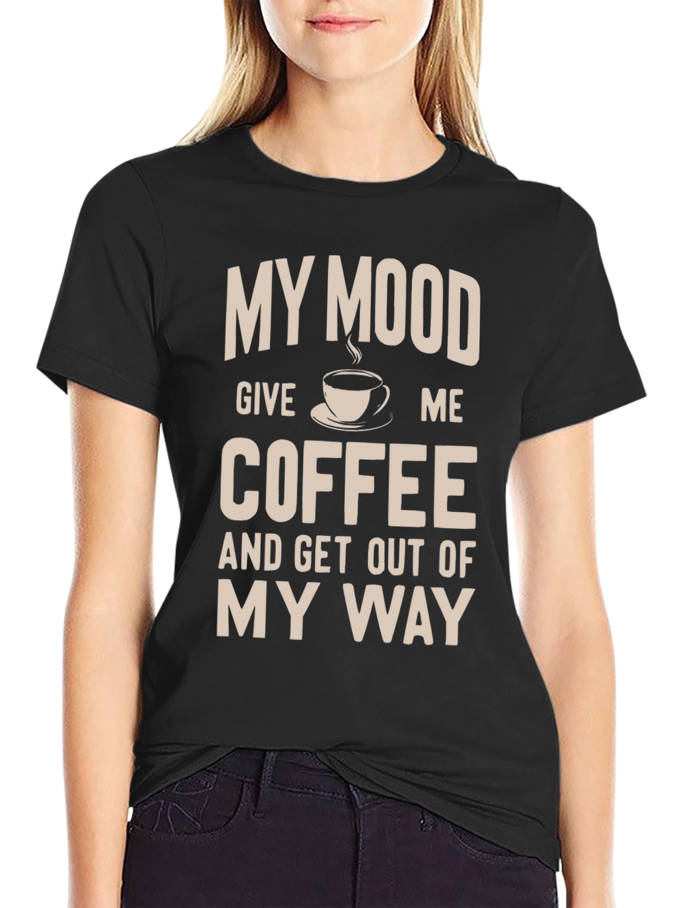 My Mood Coffee Graphic Tee
