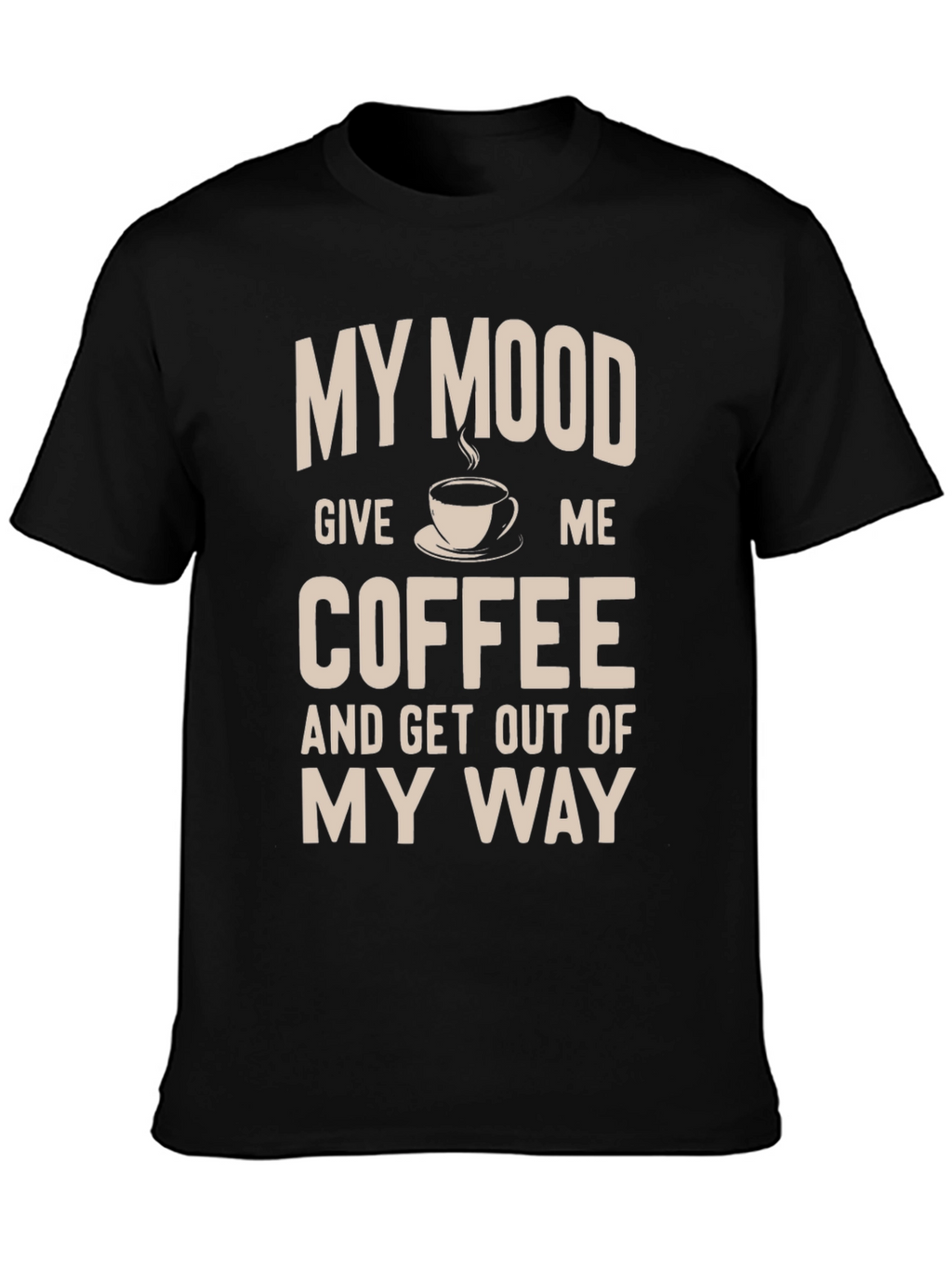 My Mood Coffee Graphic Tee