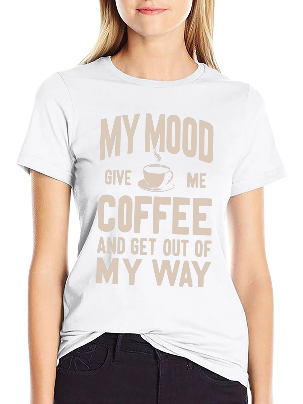 My Mood Coffee Graphic Tee