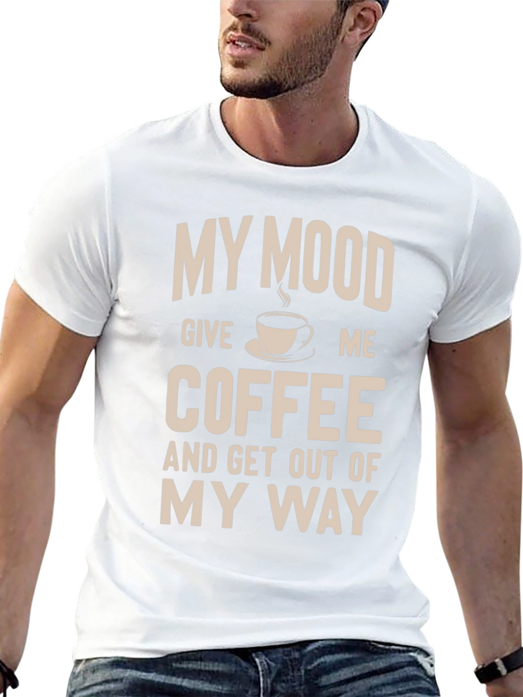 My Mood Coffee Graphic Tee