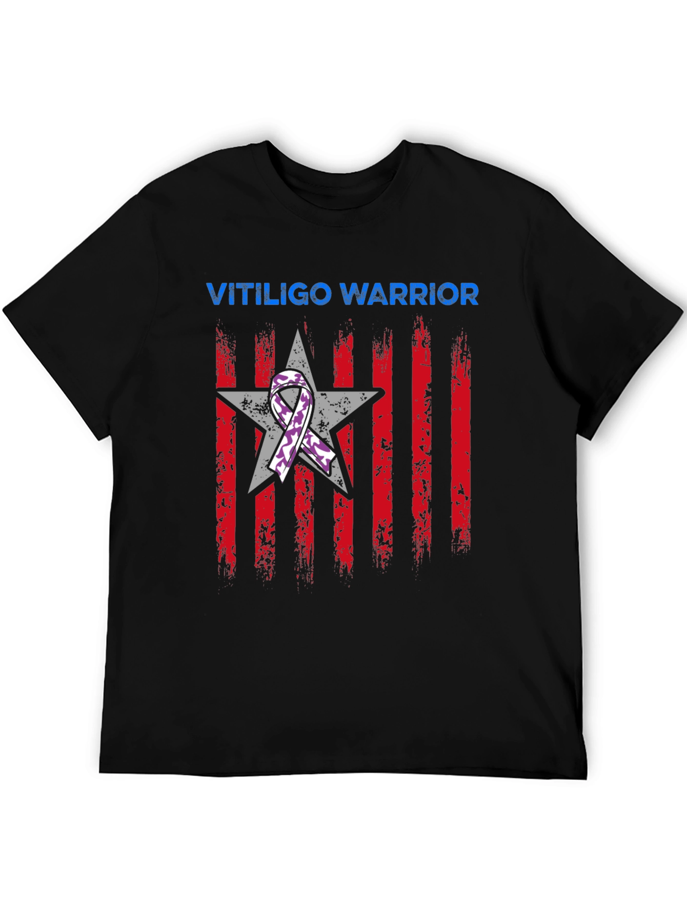 Vitiligo Warrior Graphic T-Shirt