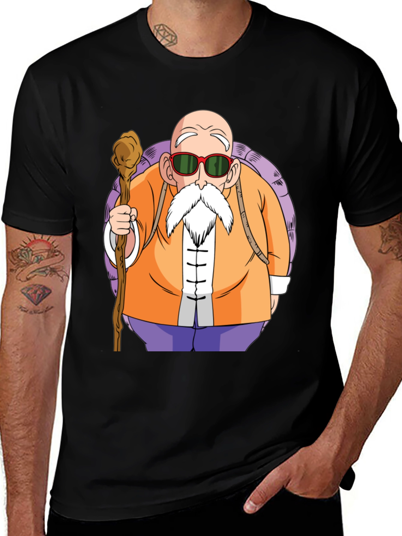 Dragon Ball Z Master Roshi Graphic T-Shirt