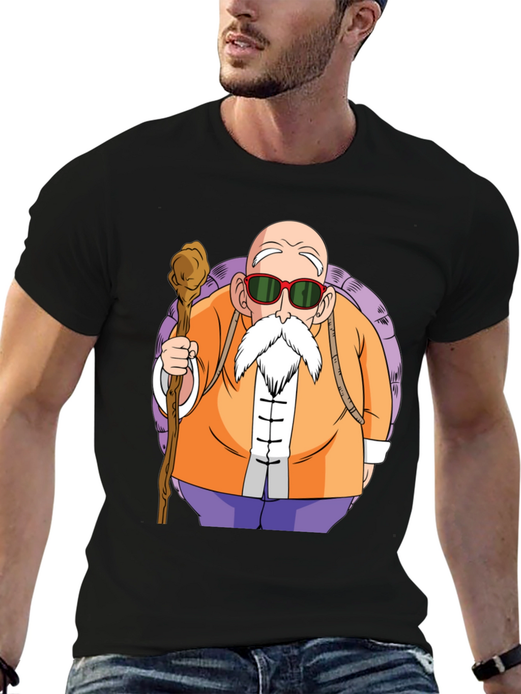 Dragon Ball Z Master Roshi Graphic T-Shirt