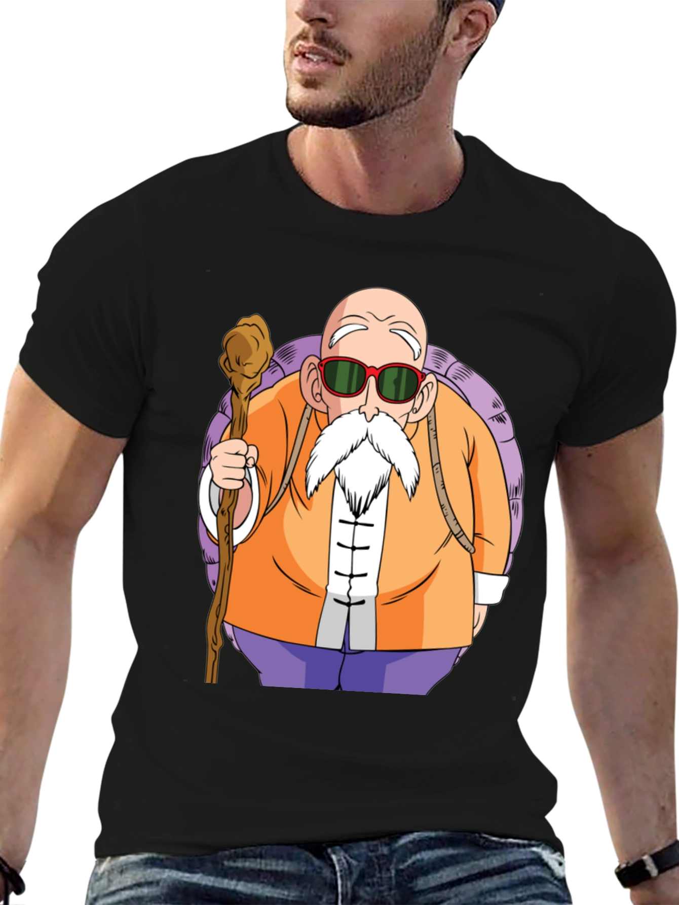 Dragon Ball Z Master Roshi Graphic T-Shirt
