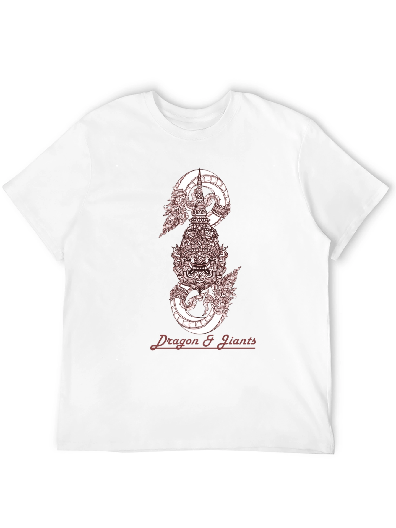 Dragon & Giants Graphic Tee - Stylish Menswear