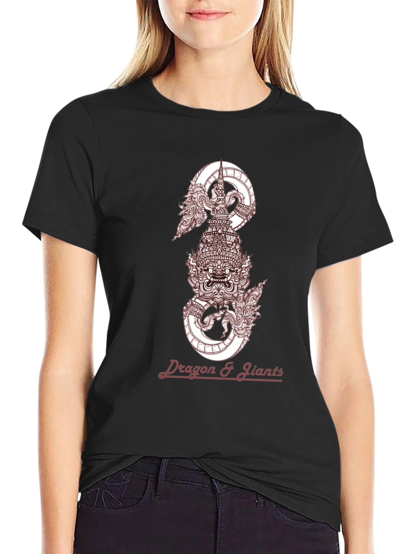 Dragon & Giants Graphic Tee - Stylish Menswear