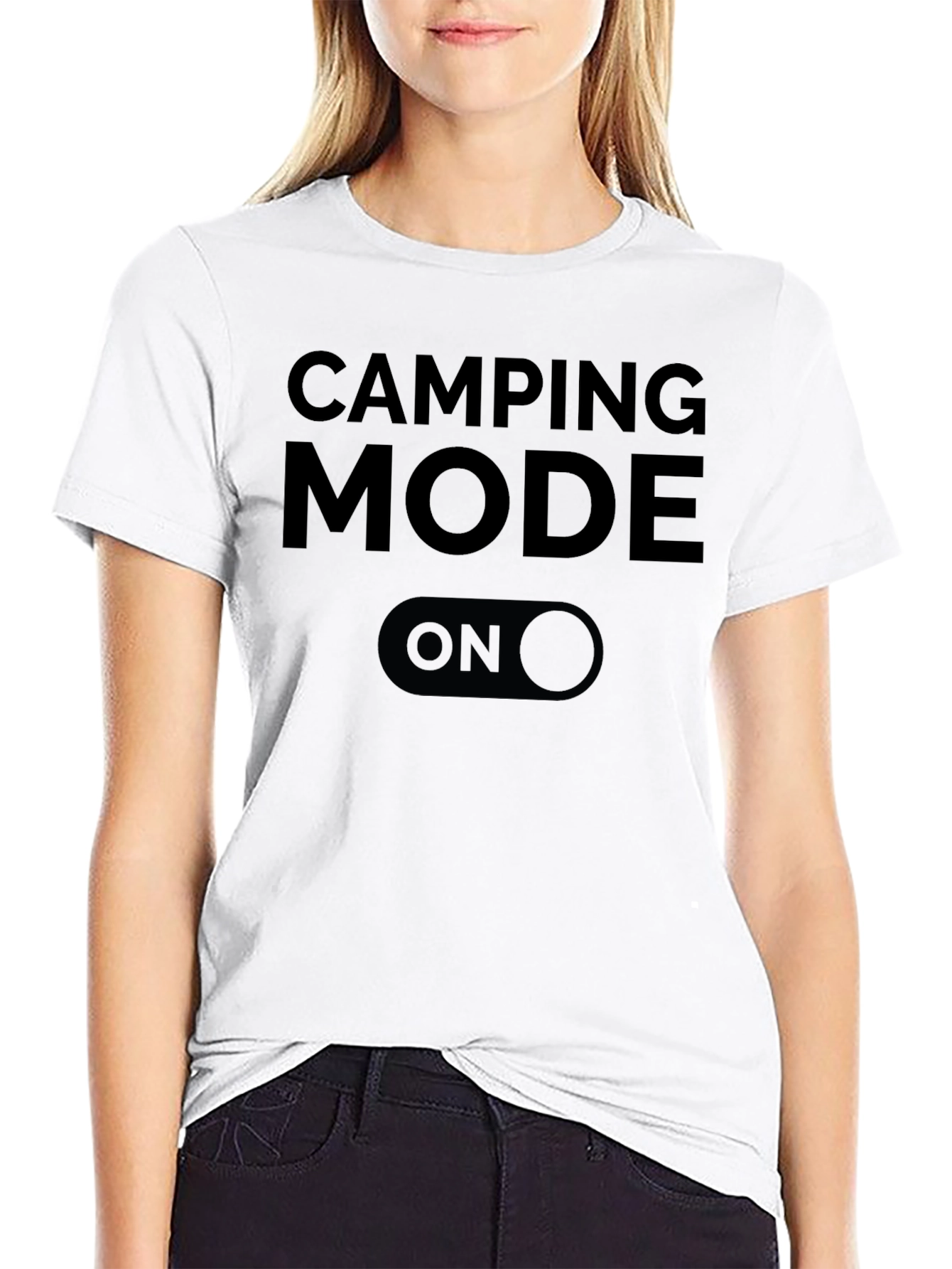 Camping Mode ON Graphic T-Shirt