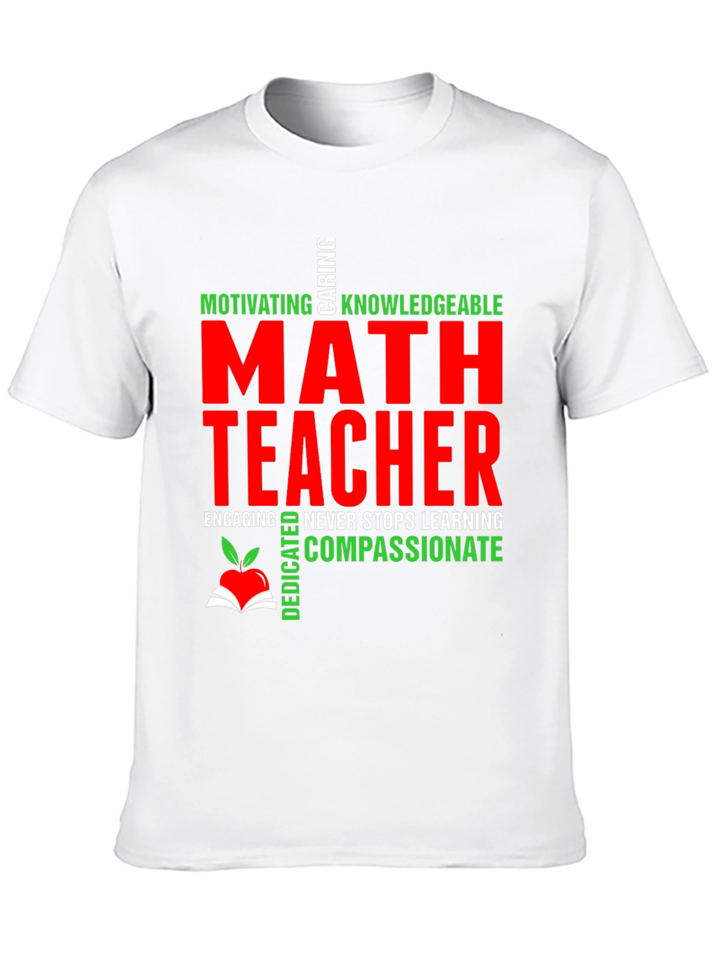 Math Teacher Graphic T-Shirt